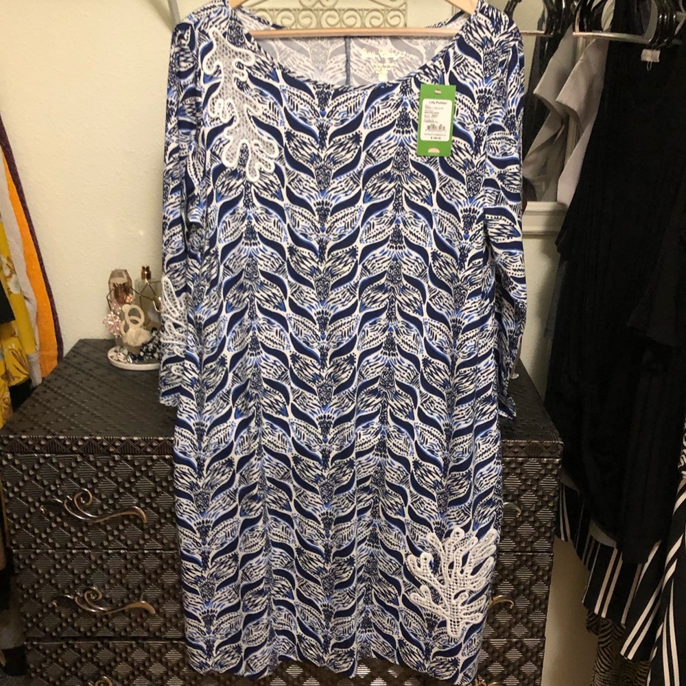 NWT Lilly Pulitzer Marlowe Dress -XL Mermaids Tail